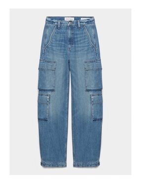 Aritzia Denim Forum The 90’s Millie Hi-Rise Cargo Jean